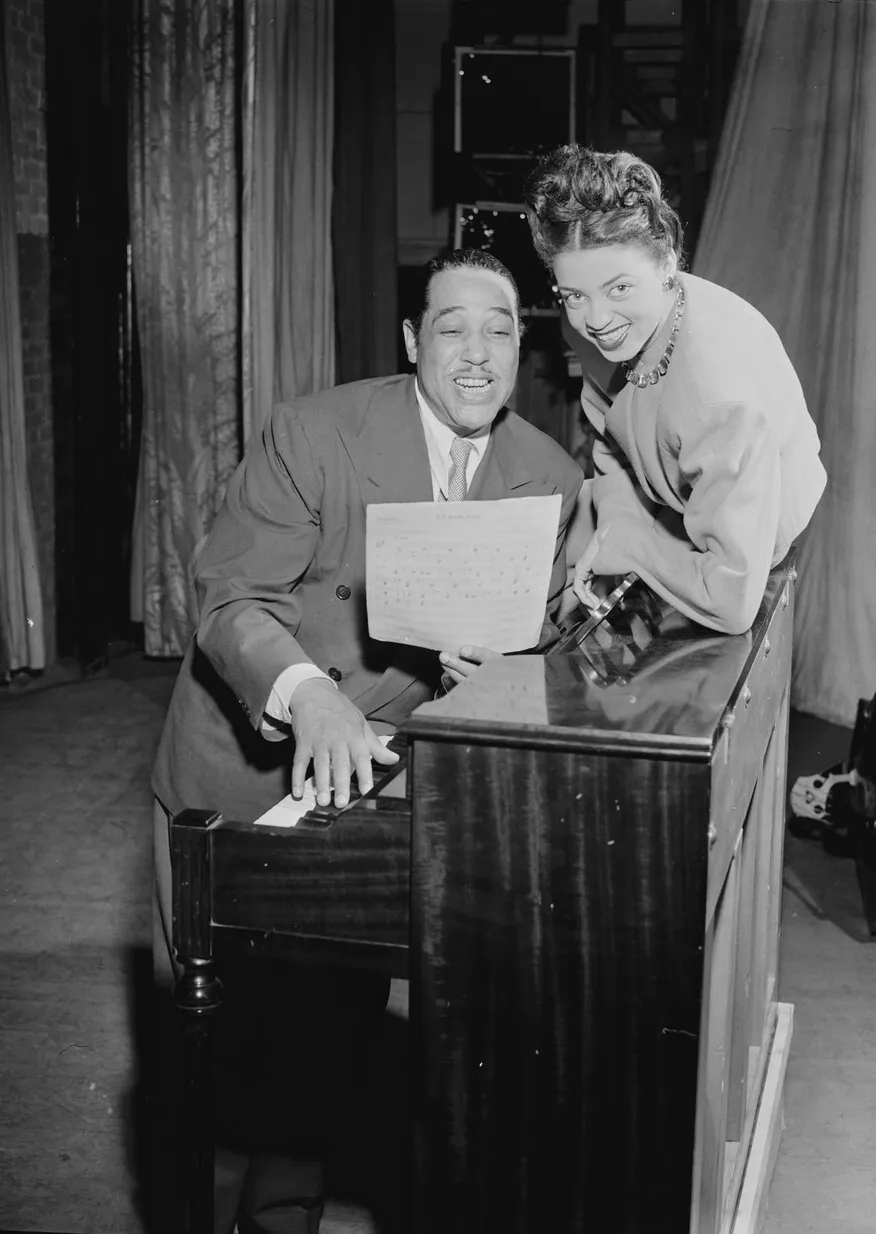 At the Howard Theater, Washington, around June 1946. William P. Gottlieb