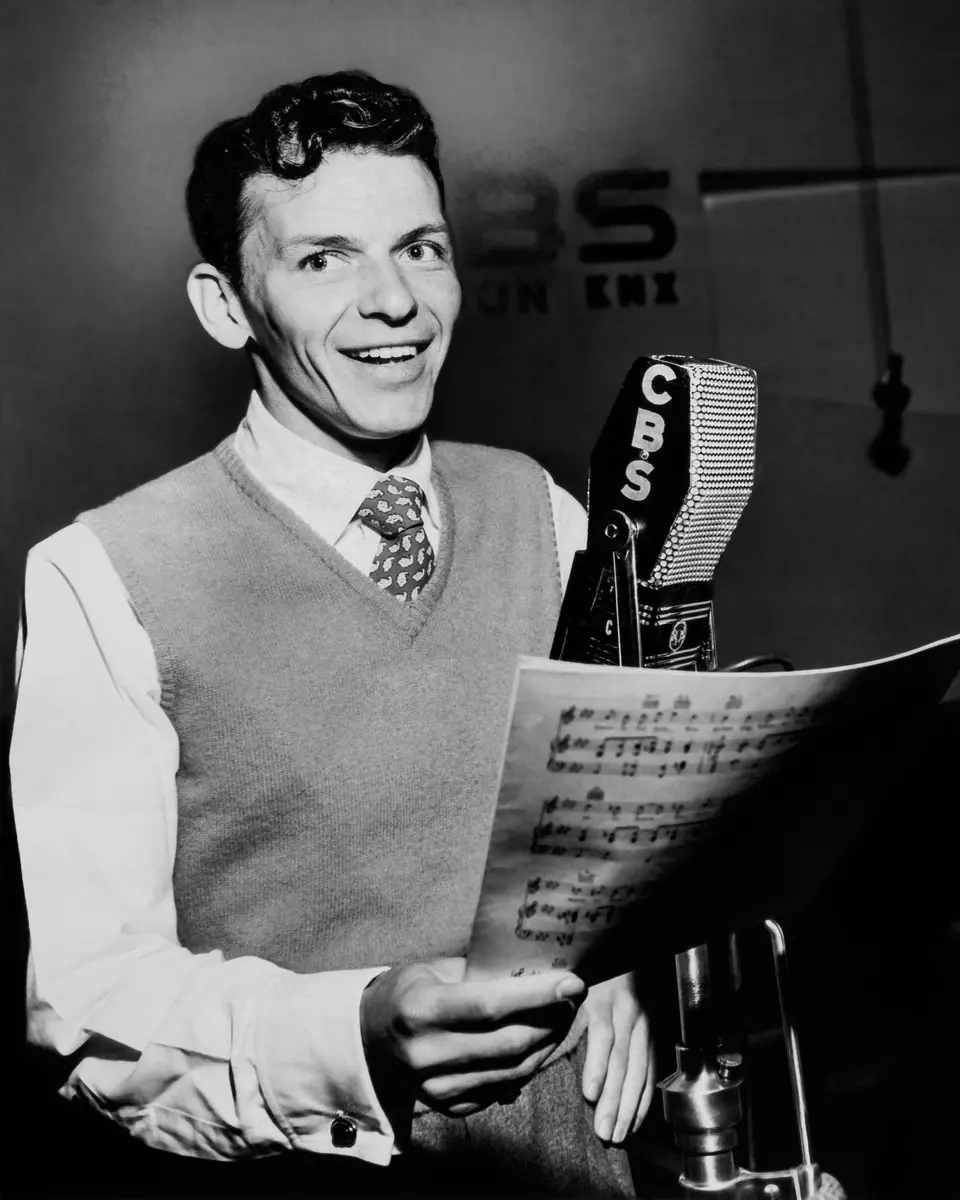 On CBS Radio, 1944. CBS publicity photograph