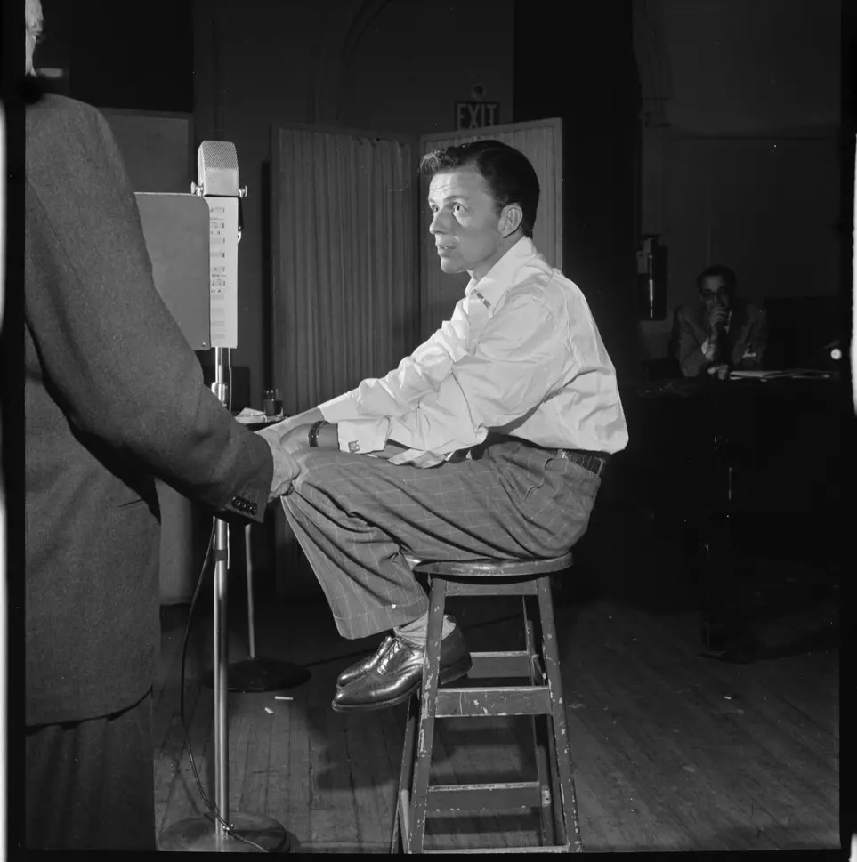 At the piano, Liederkranz Hall, New York, about 1947. William P. Gottlieb, Library of Congress