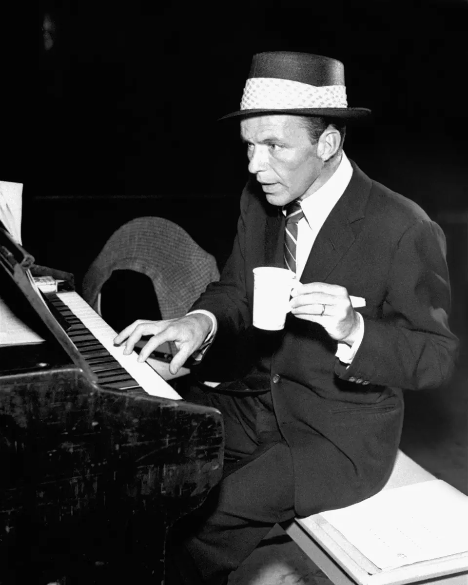 At the piano, about 1954. NBC publicity photograph